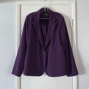Forever 21 Plus Purple Blazer